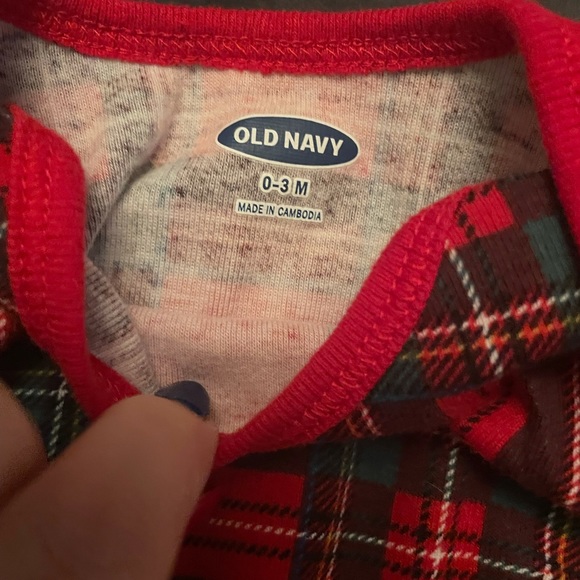 🎅 Zippered Sleeper & Onesie Set - Picture 7 of 7